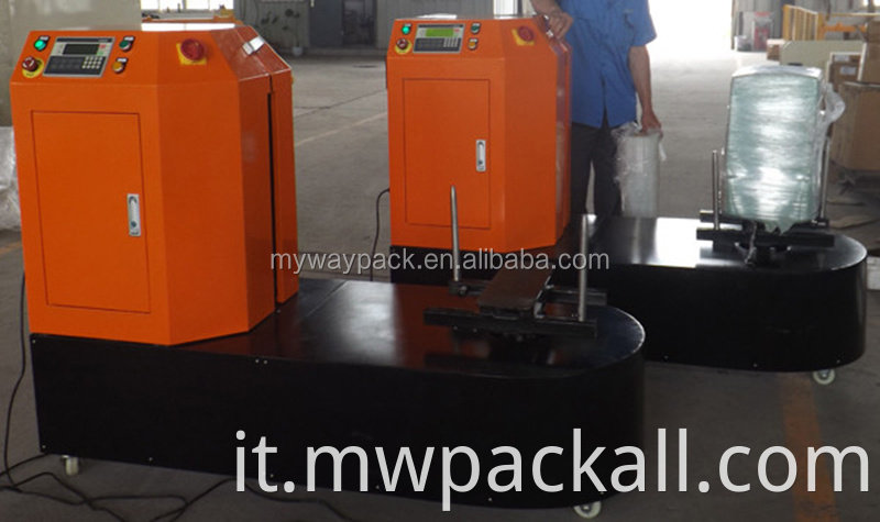 Potenza elettrica Easy Funzionamento bagagli su macchina da avvolgimento Modello XL-01 con alta qualità